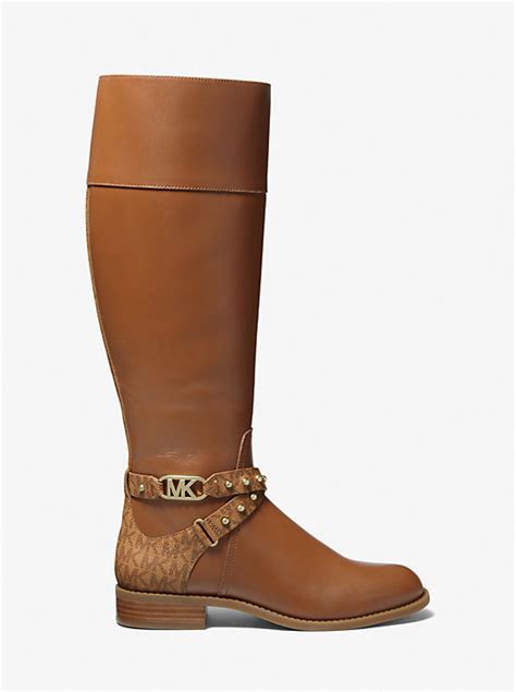 michael kors kincaid leather riding boot|Michael kors riding boots + FREE SHIPPING .